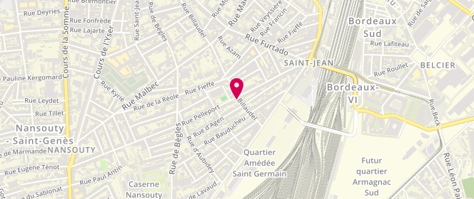 Plan de Alex Butcher Corner, 98 Rue Pelleport, 33800 Bordeaux