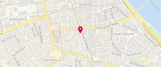 Plan de André Krief, 21 Rue de Lalande, 33000 Bordeaux