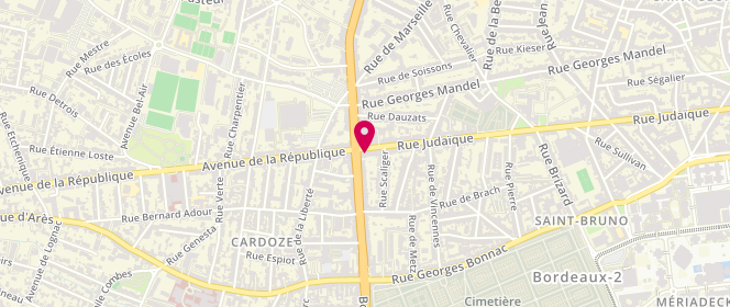 Plan de Boucherie de Bordeaux - Maison Bascle, 292 Rue Judaïque, 33000 Bordeaux