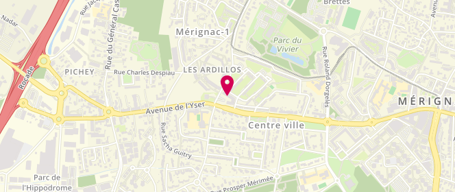 Plan de Boucherie Market de Merignac, 24 Rue André Ouley, 33700 Mérignac