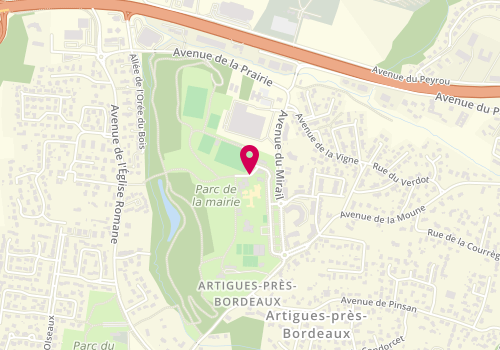 Plan de La Boucherie du Parc, 14 Place du parc, 33370 Artigues-près-Bordeaux