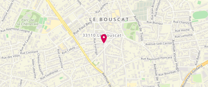 Plan de Boucherie Charcuterie Seuve, 31 Rue Emile Zola, 33110 Le Bouscat