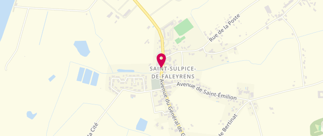 Plan de Boucherie des Vignobles, 24 avenue du Général de Gaulle, 33330 Saint-Sulpice-de-Faleyrens