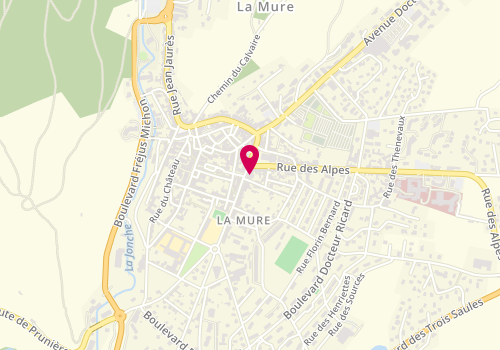 Plan de L'étoile, 9 avenue Chion Ducollet, 38350 La Mure