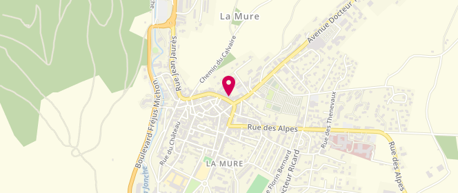 Plan de Boucherie Charcuterie du Breuil, 69 Rue du Breuil, 38350 La Mure