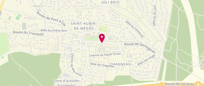 Plan de Boucherie des Gourmets, 19 Route de Germignan, 33160 Saint-Aubin-de-Médoc