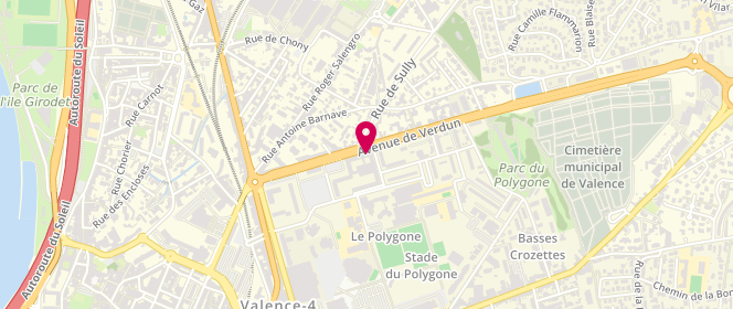 Plan de Sirta, 46 avenue de Verdun, 26000 Valence