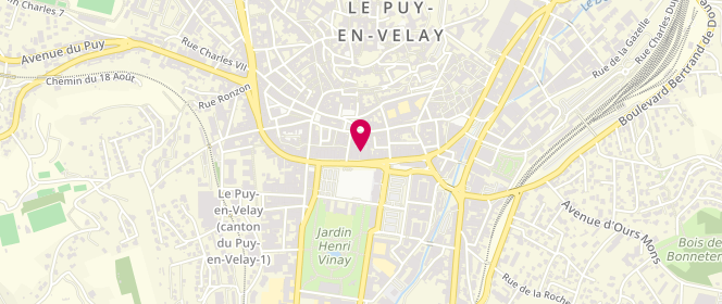 Plan de Maison Chabanon, 31 place du Breuil, 43000 Le Puy-en-Velay