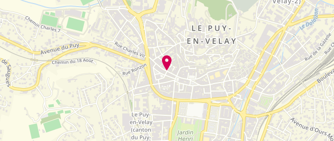 Plan de Boucherie Lesguillons, 30 Rue Pannessac, 43000 Le Puy-en-Velay