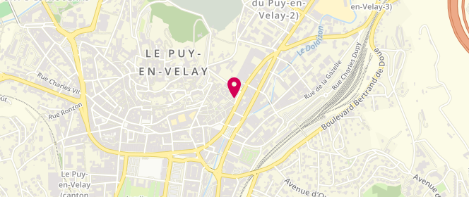 Plan de DANCE Vincent, 33 Faubourg Saint-Jean, 43000 Le Puy-en-Velay