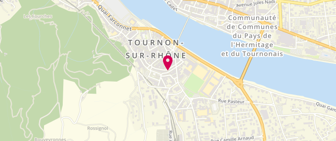 Plan de Boucherie de la Voute, 71 Grande Rue, 07300 Tournon-sur-Rhône