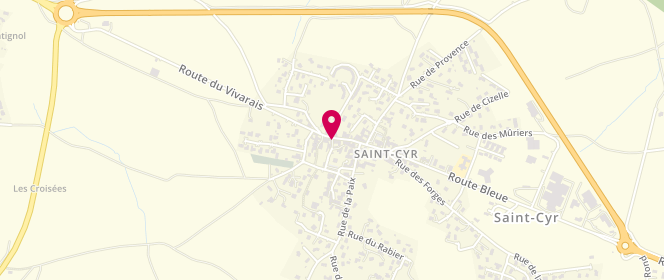 Plan de Boucherie Largeron, 24 Route du Vivarais, 07430 Saint-Cyr