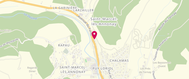 Plan de SOUTRENON Didier, 27 Vivaret Puy Loriol, 07100 Saint-Marcel-lès-Annonay