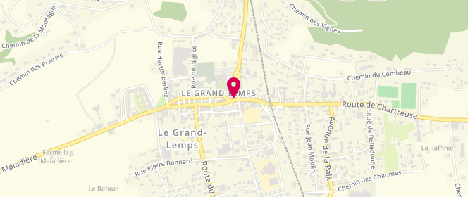 Plan de Boucherie du Grand Lemps, Le
26 place du Château, 38690 Le Grand-Lemps
