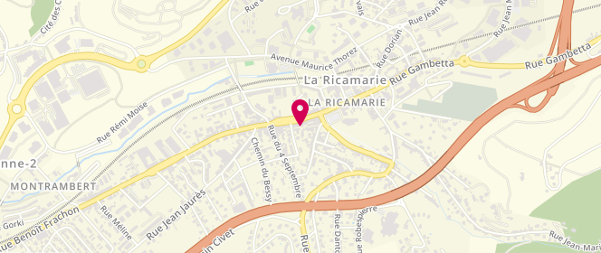 Plan de METTAR Hocine, 11 Rue de la Libération, 42150 La Ricamarie