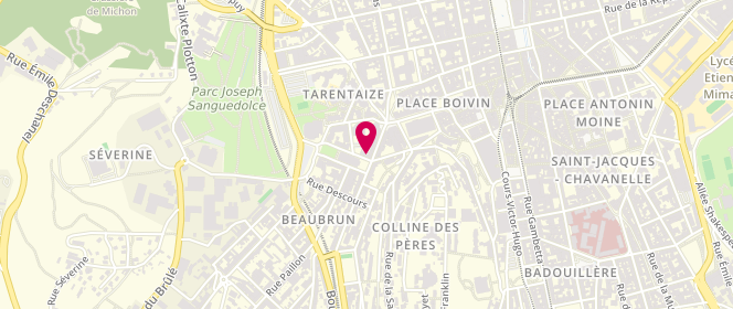 Plan de Ème Millénaire, 20 Rue Beaubrun, 42000 Saint-Étienne