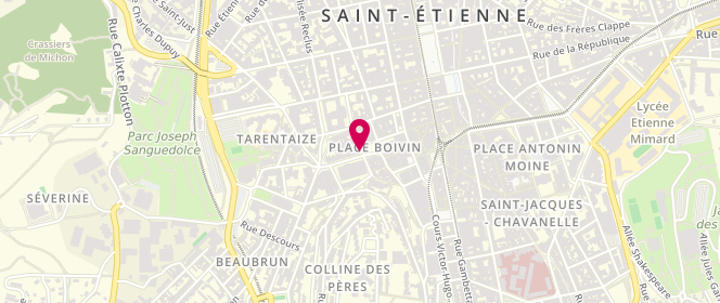 Plan de Boucherie de l'Orient, 2 avenue Président Emile Loubet, 42000 Saint-Étienne