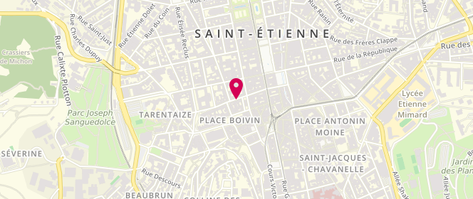 Plan de Deghim Khelifa, 11 Rue Georges Teissier, 42000 Saint-Étienne