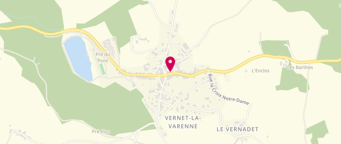 Plan de Grolet Fabien, 7 Route de Saint-Germain, 63580 Le Vernet-Chaméane