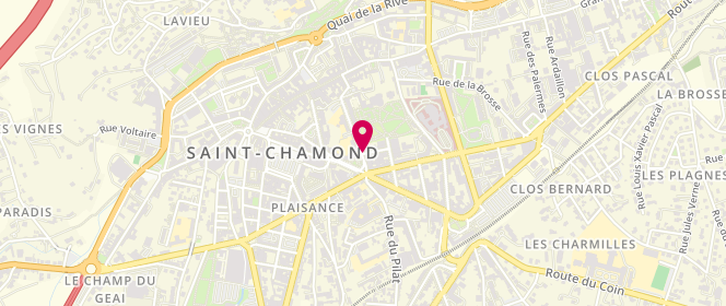 Plan de Boucherie Cherif, 5 avenue Antoine Pinay, 42400 Saint-Chamond