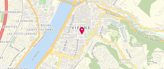 Plan de Maison Avenel, 4 place de Miremont, 38200 Vienne