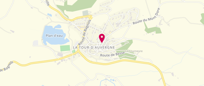 Plan de Boucherie Chabory, Pl. De la Fontaine, 63680 La Tour-d'Auvergne