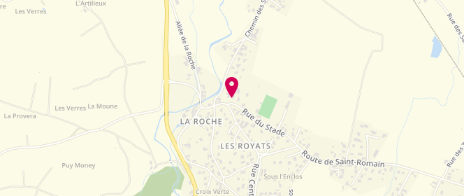 Plan de Salaisons des Royats, 30 Rue du Stade, 42610 Saint-Georges-Haute-Ville