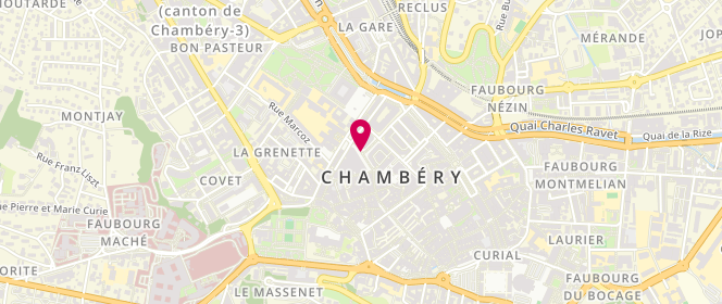 Plan de Boucherie des Halles, Halles de Chambéry Place Genève, 73000 Chambéry