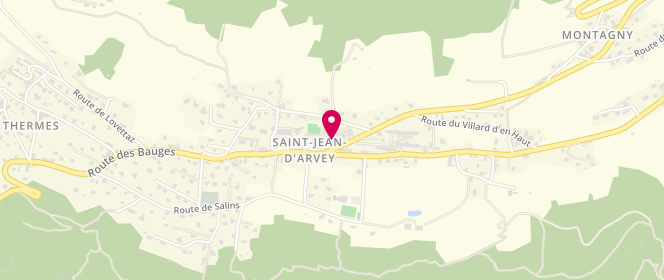 Plan de La Boucherie du Village, 14 Route du Col de Plainpalais, 73230 Saint-Jean-d'Arvey