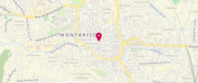 Plan de Boucherie du Centre, 43 Rue Tupinerie, 42600 Montbrison