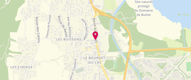 Plan de Boucherie Cottaz, 33 place Général Buisson, 73370 Le Bourget-du-Lac