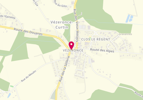 Plan de JAILLOT René, 61 Place Clodomir, 38510 Vézeronce-Curtin
