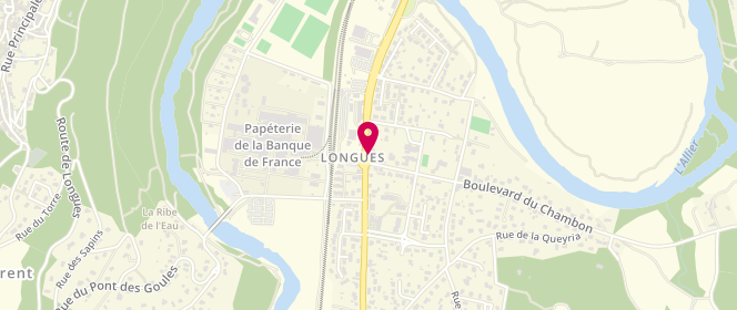 Plan de Boucherie-Charcuterie Vidas, 122 Boulevard du Général de Gaulle, 63270 Vic-le-Comte