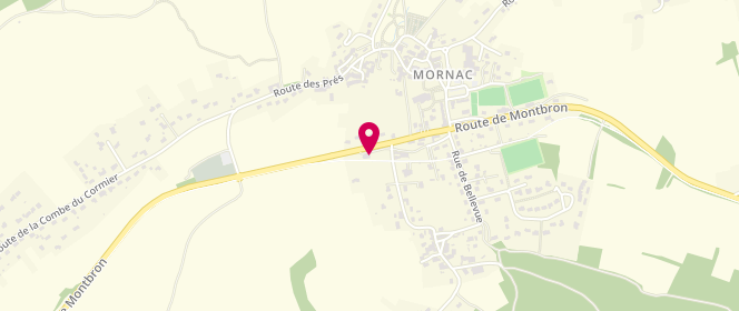 Plan de La Mornacoise, 19 Route de Montbron, 16600 Mornac