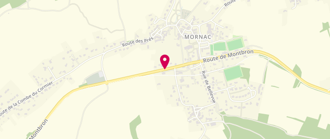 Plan de Du Pre A l'Assiette, 19 Route Montbron, 16600 Mornac