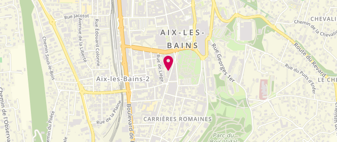 Plan de Boucherie Robesson, 18 Rue de Chambéry, 73100 Aix-les-Bains