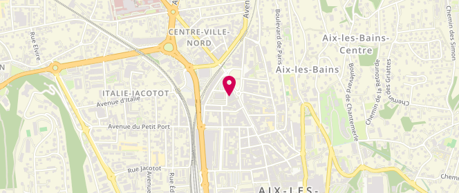 Plan de Maison Violette, 29 place Georges Clemenceau, 73100 Aix-les-Bains