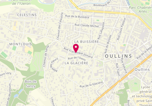 Plan de Maison Petrequin, 23 Rue Francisque Jomard, 69600 Oullins-Pierre-Bénite