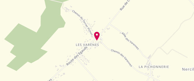 Plan de Herpin Eric, 311 Route des Varennes, 16200 Nercillac