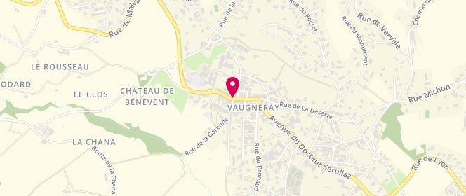 Plan de Boucherie des Monts, 19 place du Marché, 69670 Vaugneray