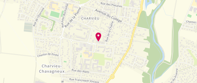 Plan de Boucherie de la Plaine, 8 Rue des Allobroges, 38230 Charvieu-Chavagneux