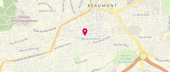 Plan de Boucherie Lallart (La Belle Rouge), 59 Bis Rue Nationale Bis, 63110 Beaumont