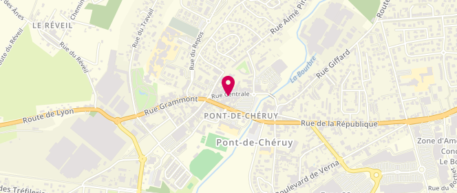Plan de Anatolia Boucherie & Market, 14 Rue Centrale, 38230 Pont-de-Chéruy