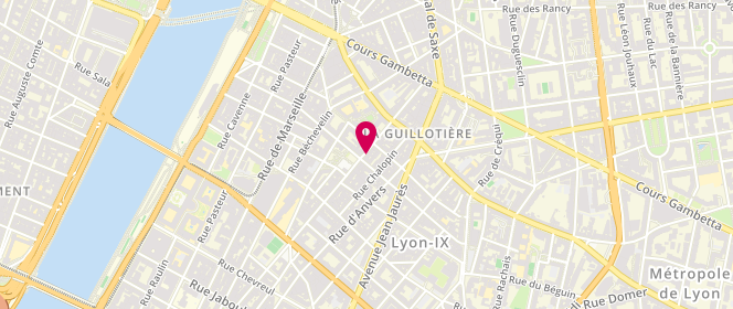 Plan de Boucherie Djemai, 31 Rue Sébastien Gryphe, 69007 Lyon