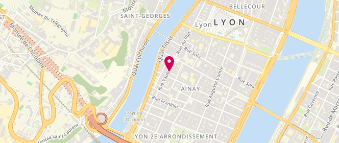 Plan de Boucherie d'Ainay J.voisin, 7 Rue Vaubecour, 69002 Lyon