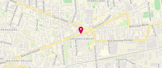 Plan de Boucherie Grandclement, 56 Place Jules Grandclement, 69100 Villeurbanne