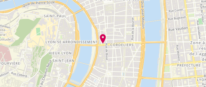 Plan de Le Domaine de Limagne, 3 Rue Grenette, 69002 Lyon