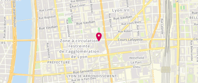 Plan de Cellerier Halles de Lyon, 102 Cr Lafayette, 69003 Lyon