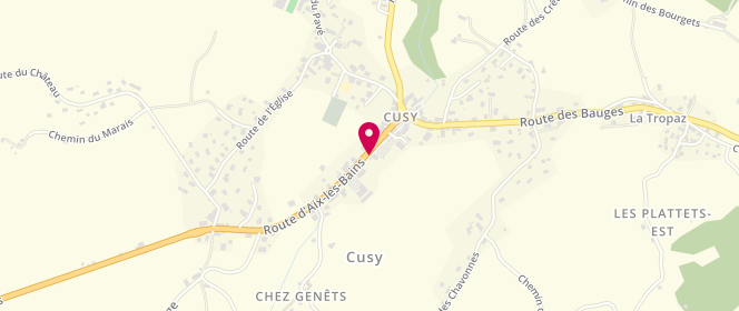 Plan de Boucherie Genillon, 150 Route d'Aix Les Bains, 74540 Cusy