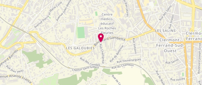 Plan de Boucherie Renard, 41 Boulevard Gambetta, 63400 Chamalières